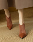 Veronica Leather Heels