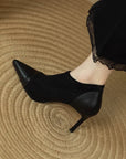Veronica Leather Heels