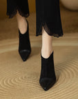 Veronica Leather Heels