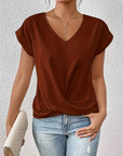 Kindred - Draped V-neck Shirt