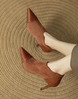 Veronica Leather Heels