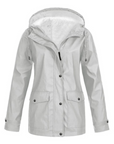All-Weather Hooded Rain Jacket