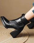 Aziel Leather Boots