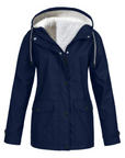 All-Weather Hooded Rain Jacket