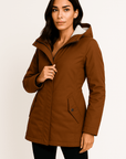 Emelin Insulated Fur Hood Winter Coat