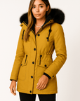 Emelin Insulated Fur Hood Winter Coat