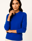 Elise Cashmere Crew Neck Sweater