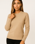 Elise Cashmere Crew Neck Sweater