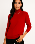 Elise Cashmere Crew Neck Sweater