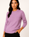 Elise Cashmere Crew Neck Sweater