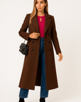 Sabina Double-Breasted Wool Coat