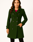 Evelyn Double-Breasted Trench Coat