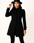 Evelyn Double-Breasted Trench Coat