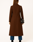 Sabina Double-Breasted Wool Coat