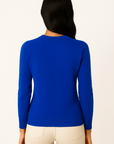 Elise Cashmere Crew Neck Sweater