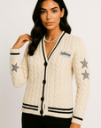 Azura Cable Knit Cardigan