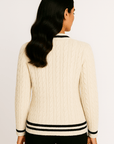 Azura Cable Knit Cardigan