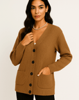Isla Classic Longline Knit Cardigan