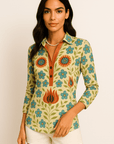 Mira Floral Blouse