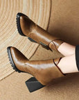 Aziel Leather Boots
