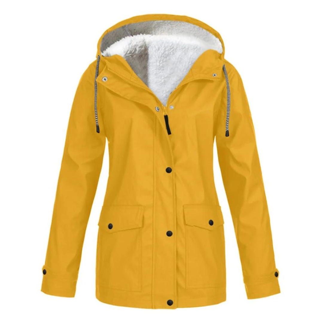All-Weather Hooded Rain Jacket
