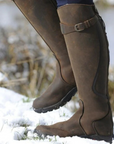 Lenira Suede Knee-High Riding Boots