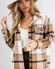 Lisa - Long Sleeve Plaid Flannel - Cozy & Stylish