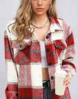 Lisa - Long Sleeve Plaid Flannel - Cozy & Stylish