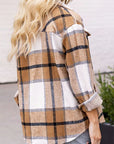 Lisa - Long Sleeve Plaid Flannel - Cozy & Stylish