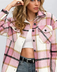 Lisa - Long Sleeve Plaid Flannel - Cozy & Stylish