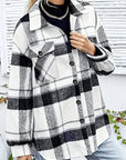 Lisa - Long Sleeve Plaid Flannel - Cozy & Stylish