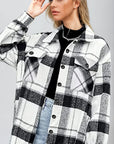 Lisa - Long Sleeve Plaid Flannel - Cozy & Stylish