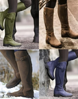 Lenira Suede Knee-High Riding Boots