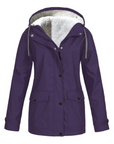All-Weather Hooded Rain Jacket