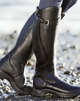 Lenira Suede Knee-High Riding Boots