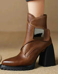 Aziel Leather Boots