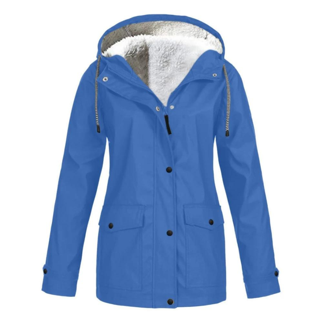 All-Weather Hooded Rain Jacket