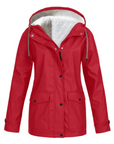 All-Weather Hooded Rain Jacket