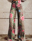 Isla Floral Wide-Leg Pants