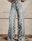 Isla Floral Wide-Leg Pants