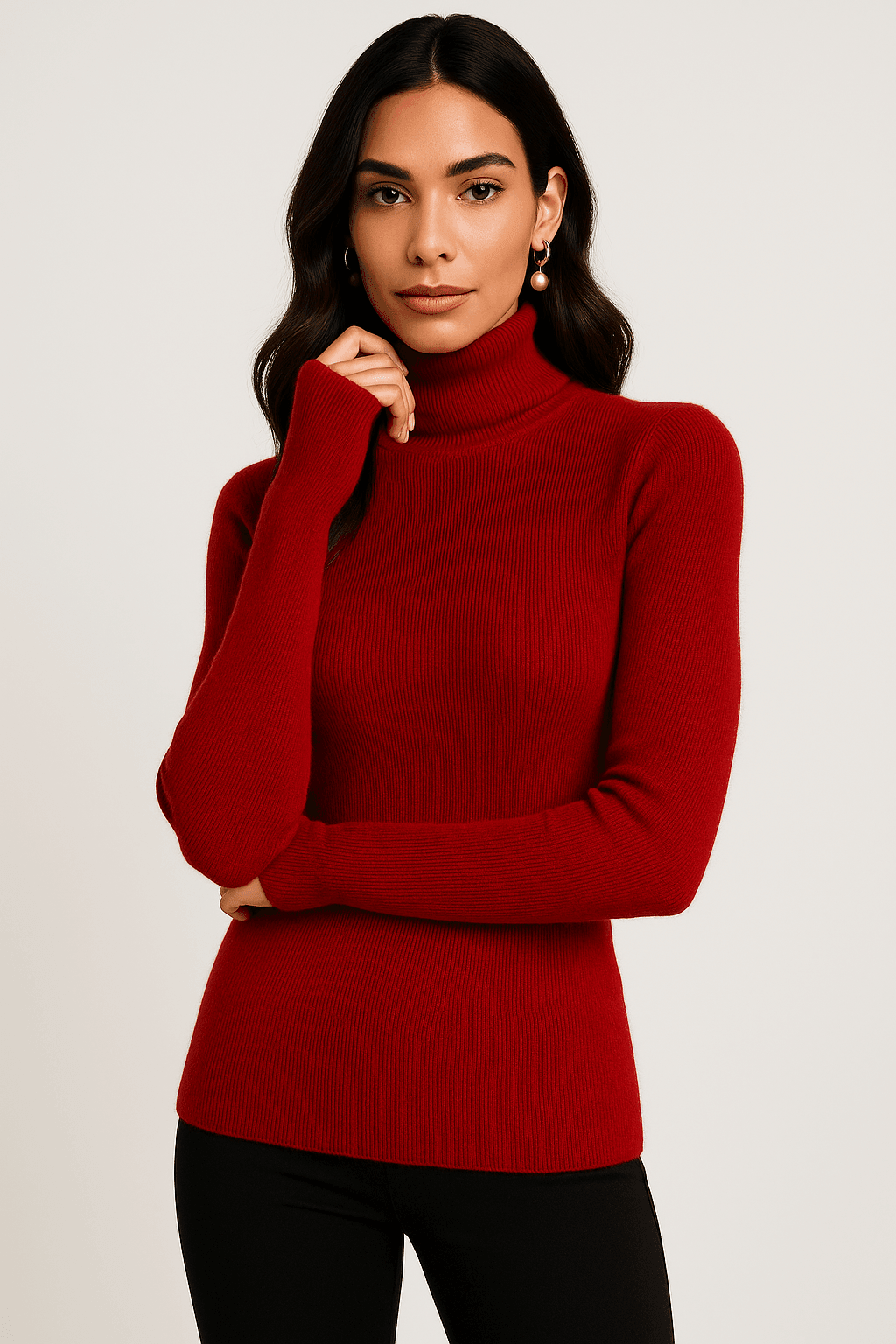 Alina Turtleneck Pullover Sweater