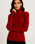 Alina Turtleneck Pullover Sweater