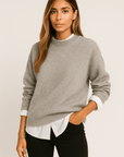 Arden Textured Knit Pullover