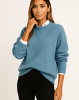 Arden Textured Knit Pullover