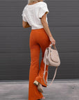 Briana Flared Corduroy Pants | Trendy comfortable bell-bottom pants
