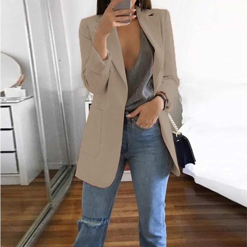 Caroline Blazer | Elegant Monochrome Women&#39;s Blazer