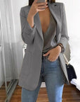 Caroline Blazer | Elegant Monochrome Women's Blazer