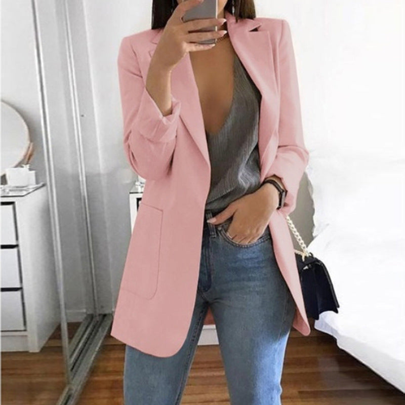 Caroline Blazer | Elegant Monochrome Women&#39;s Blazer