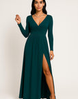 Celina Side Slit Festive Maxi Dress