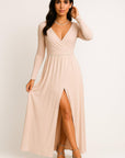 Celina Side Slit Festive Maxi Dress